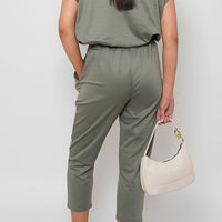 Short Sleeve Boxy Lounge Wear Co-ord Set