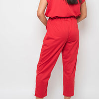 Short Sleeve Boxy Lounge Wear Co-ord Set
