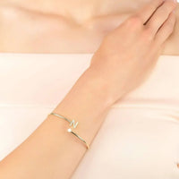 Initial Bangle Gold N-1