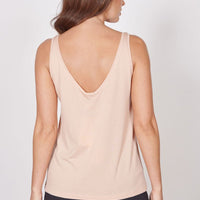 Camille Pink Loose Fit Vest Top-4