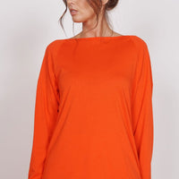 Nora Red Lightweight Training Top-1