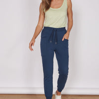OIivia Navy Loungewear Cuffed Hem Joggers-0
