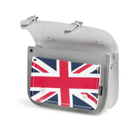 Union Jack Midi Satchel - Ghost Grey-3