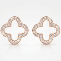 Open Clover Earrings-3