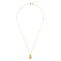 Scallop Mini Shell Necklace Gold-2