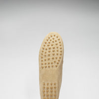Driving loafer outsole with raised rubber grip studs