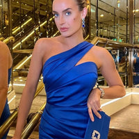 Knightsbridge Earrings Gold Blues-3