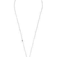 Silver zodiac star sign pendant necklace with small Scorpio symbol charm and chain