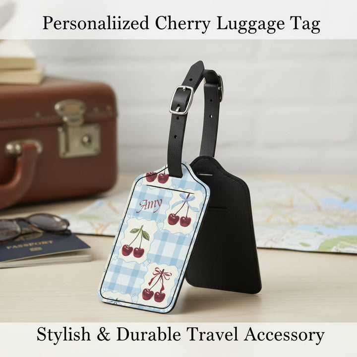 Personalized Cherry Travel Bags and Accessories