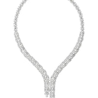 Marchioness Statement Necklace Pearl Silver-2