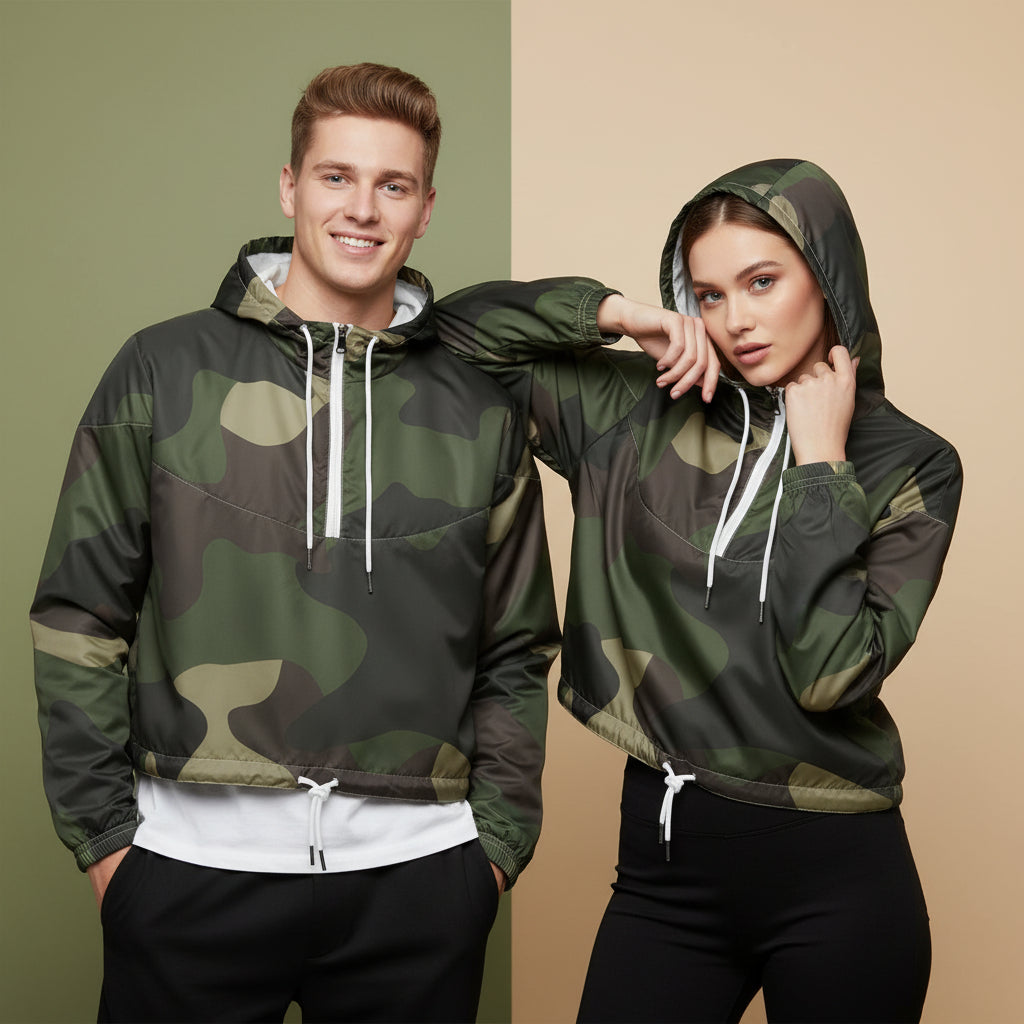 Windbreaker Camo Jacket | Women&