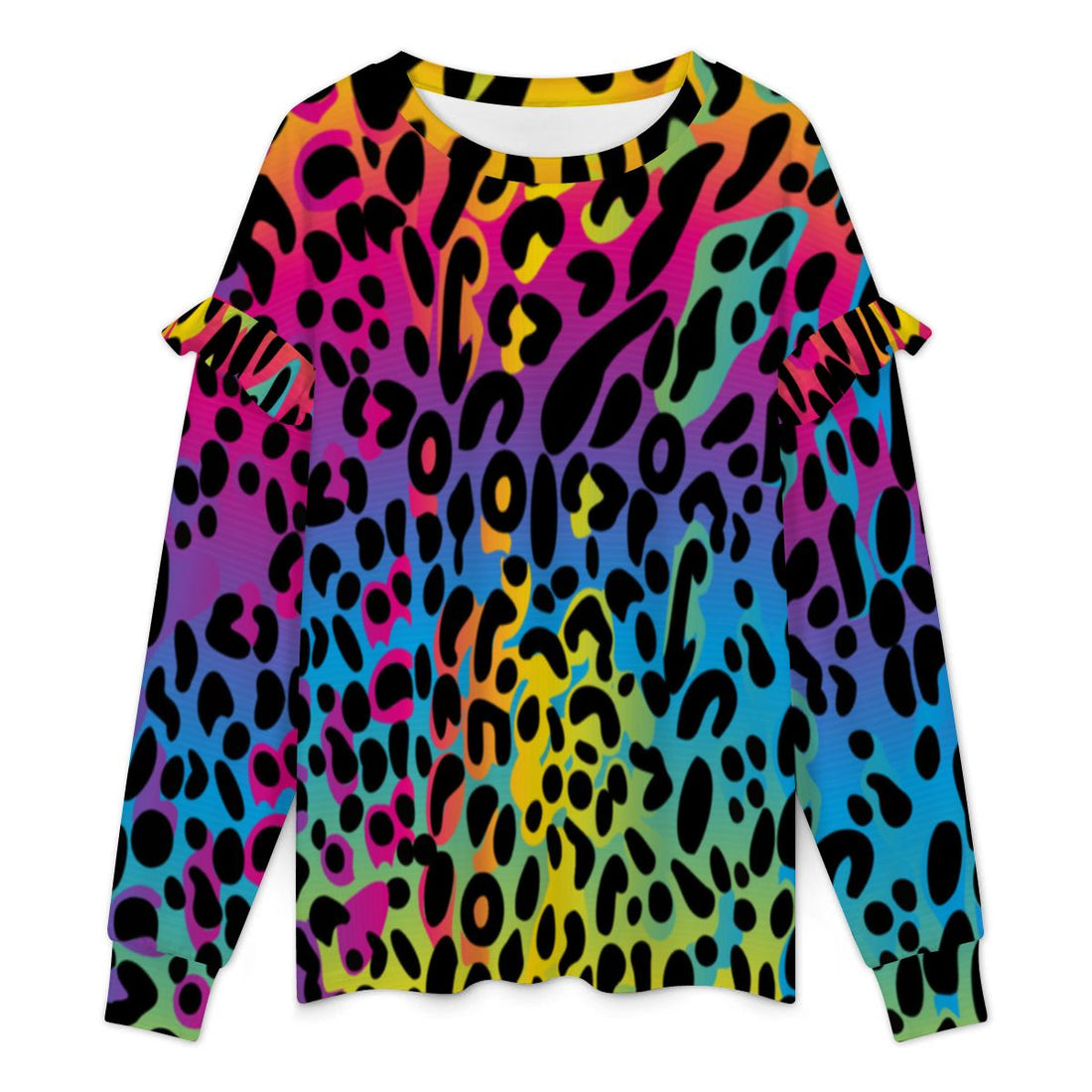 Multi Coloured Leopard Print Women&