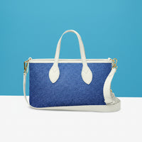 Denim Blue Handbag | Blue Mini Handbag