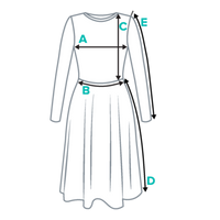 Botanical Bloom Blue Floral Dress | White and Blue Midi