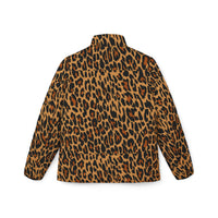 Puffer Coat Women | Chic Cheetah Print Insulated Outerwear