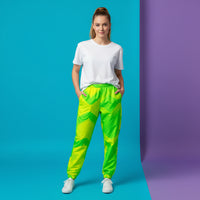 Green Track Pants | Unisex Lightweight Streetwear Joggers