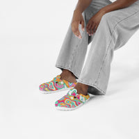 Women's Multi Colour Abstract Patterned EVA Clogs