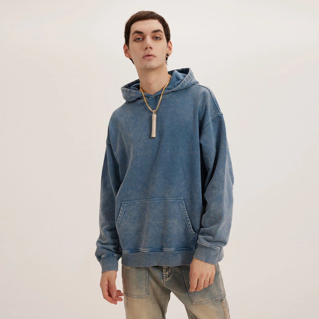 Super Heavyweight Oversized Faded Unisex Hoodie S-XL