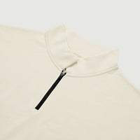 Heavyweight Half Zip Brushed Fleece Unisex Sweatshirt S-XL