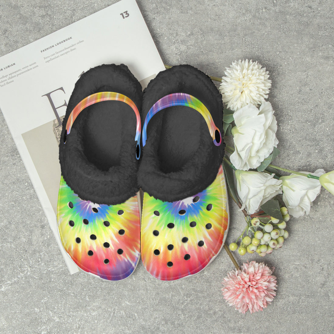 Tie Dye Clogs UK