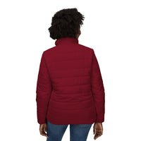 Burgundy Puffer Coat | Plain Deep Red Quilted Outerwear