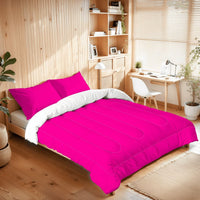 Hot Pink Queen Comforter Set