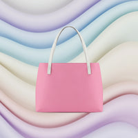 Bubblegum Pink Handbag | Pink Shoulder Handbag