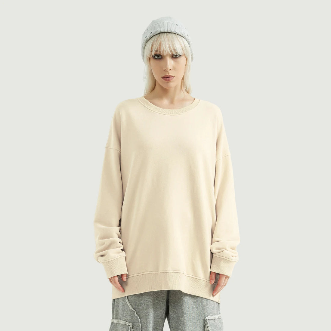 Heavyweight Oversized Crewneck Unisex Sweatshirt S-2XL
