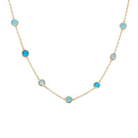 Sardinia Necklace Gold The Blues-0