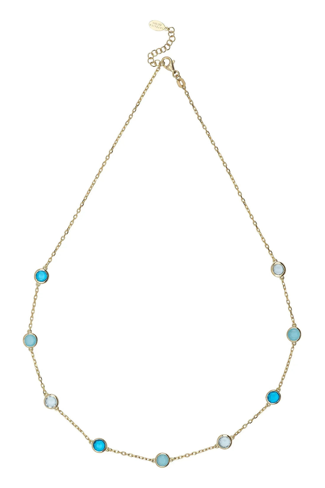 Sardinia Necklace Gold The Blues-2