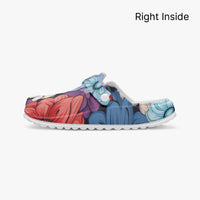 Women's Blue Floral EVA Clogs