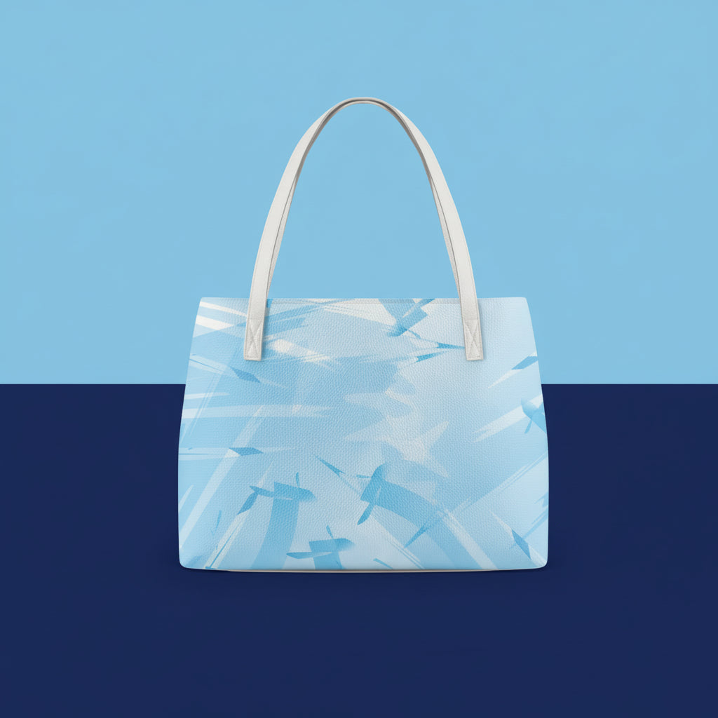 Ice Blue Handbag | Blue Shoulder Handbag