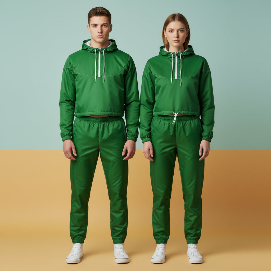 Green Windbreaker | Women&