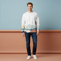 Mountain Graphic Sweater | Winter Resort Unisex Pullover