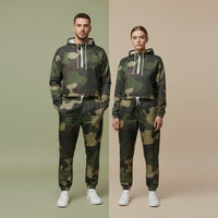 Windbreaker Camo Jacket | Women's Cropped Pullover Hooded Jacket