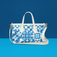 Blue And White Handbags | Blue Mini Handbag