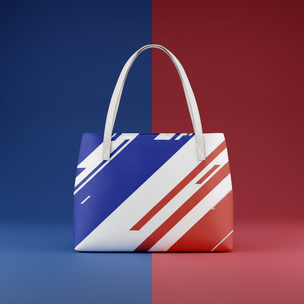 Red White Blue Handbags | Blue Shoulder Handbag