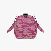 Women's Pink Camo Gym Bag in Canvas