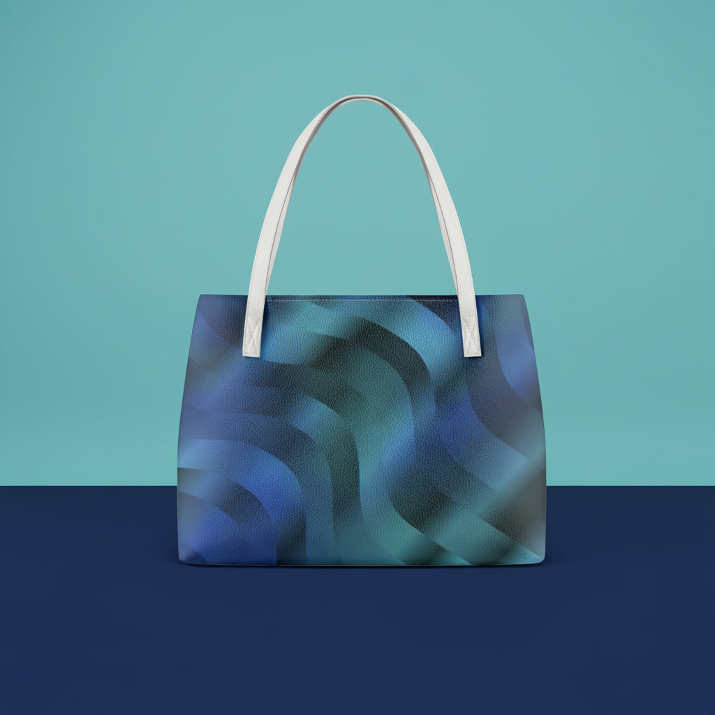 Metallic Blue Handbag | Blue Shoulder Handbag