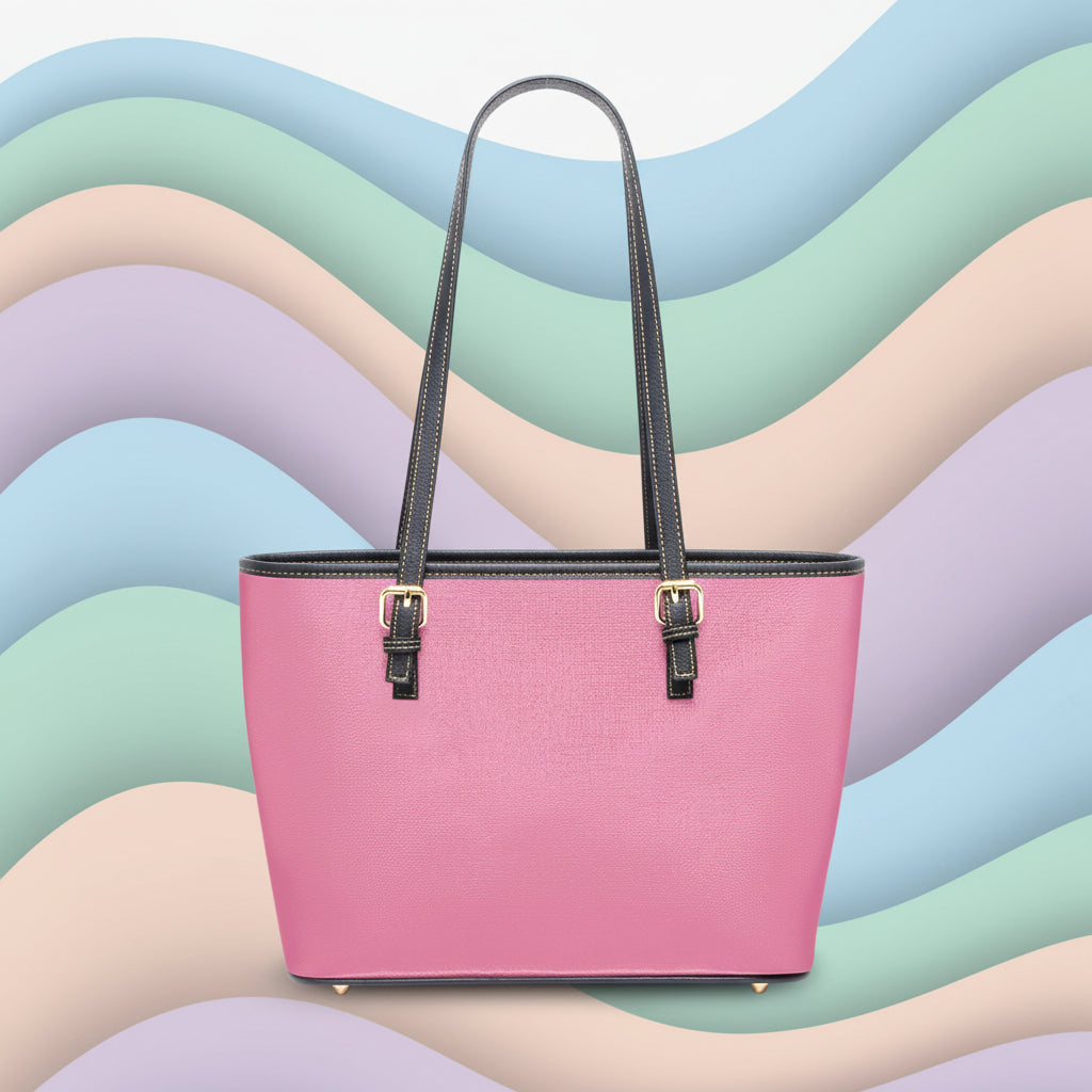 Bubblegum Pink Handbag | Large Pink Handbags