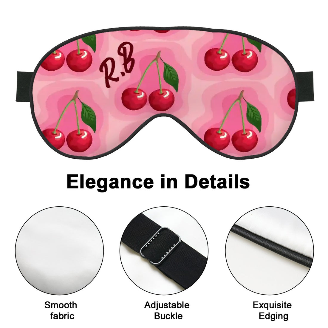 Travel Beauty Essentials | Personalized Pink Cherry Gift Set