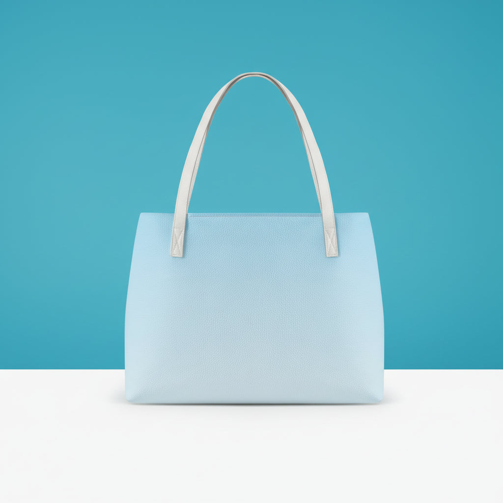 Light Blue Tote Handbag | Light Blue Handbag