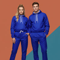Blue Windbreaker | Women's Cropped Pullover Hooded Jacket