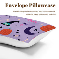 Purple Halloween Comforter Set Queen