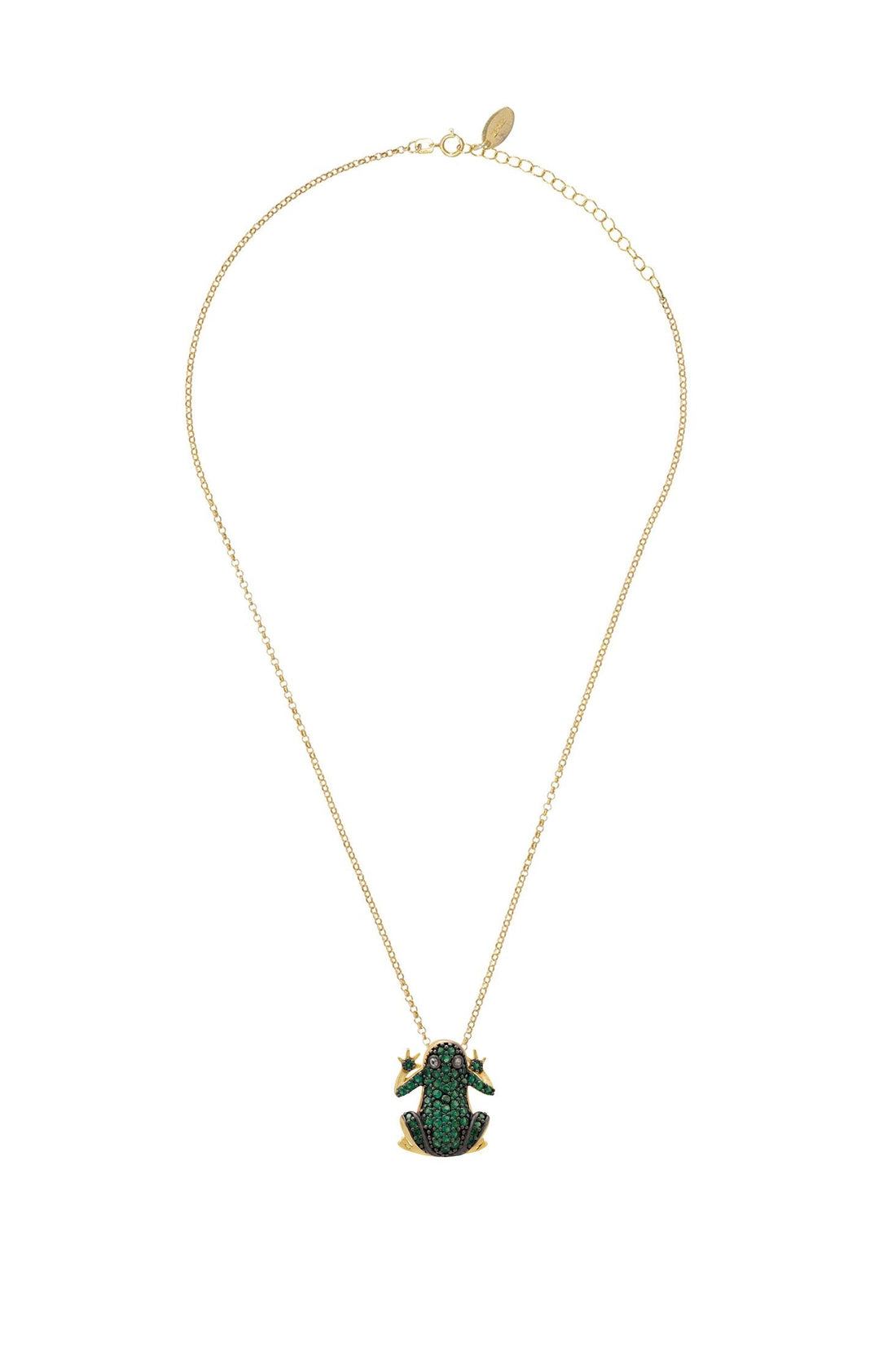 Frog Prince Necklace Gold-1