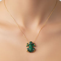 Frog Prince Necklace Gold-2