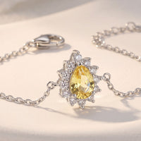 Phillippa Bracelet Yellow Topaz Silver-2