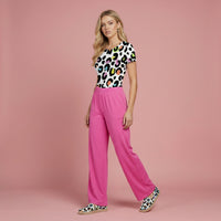 Women's Multi Color Leopard Print Canvas Shoes
