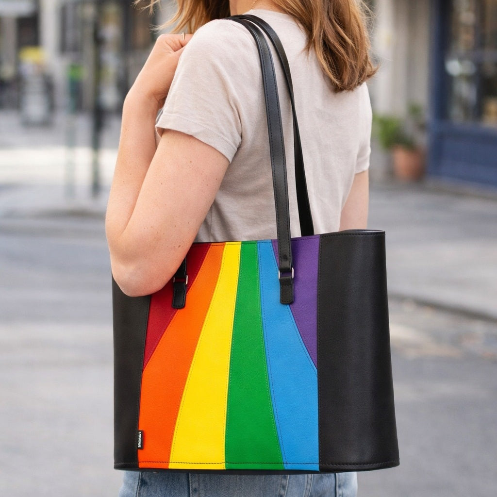 Handmade Leather Tote Bag - Pride-1