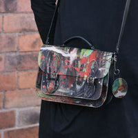 Leather Midi Satchel - Rachel Gadsden Artist Edition-1